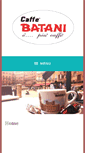 Mobile Screenshot of caffebatani.it
